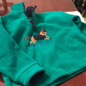 Child’s horse themed quarter zip jacket